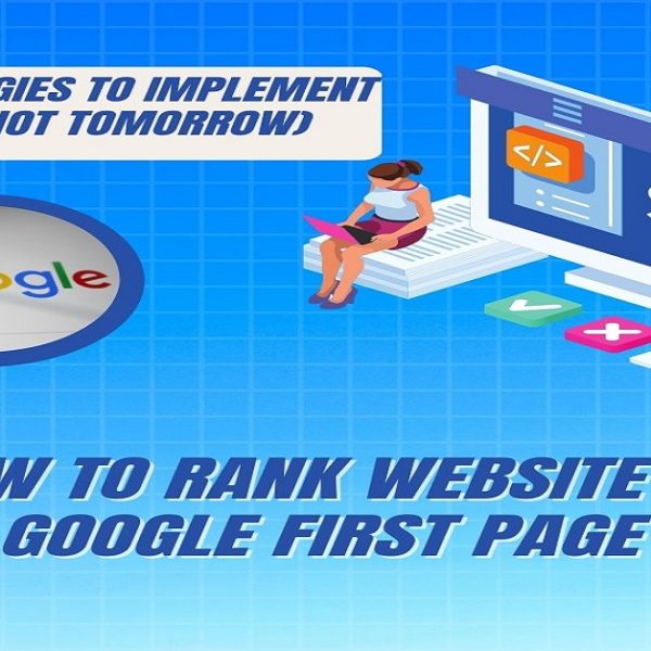 how to rank on google first page